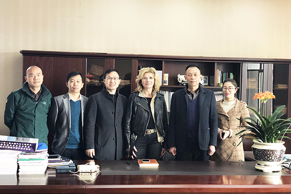 Allnex公司專家Ulrike Kuttler及團隊來公司和徐總技術(shù)交流-定期交流